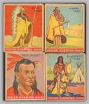 1930 Indian Gum cards by Goudey