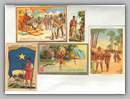 trade cards from different European sources on the Belgain Congo