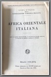 Guida Dell'Africa Orientale Italiana