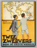 Chinese boy and a Dutch boy and their travel around the world.  1936
