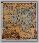 Fantasy map of Belgian Congo