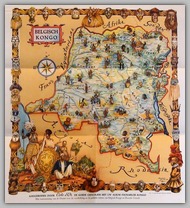 Belgian Congo Fantasy Map