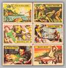 cards entitled 'Battle' by UK ABC Gum made in 1964