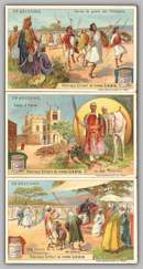 cards by Belgian Liebig on Abyssinia