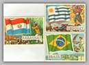 flags/people of South America 