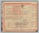 Stock certificate Compagnie Universelle du Canal Interoceanique de Panama